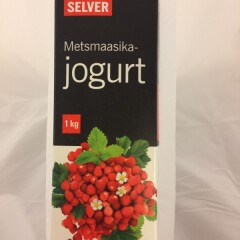 SELVER Metsmaasikajogurt 1kg