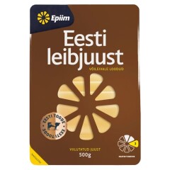 E-PIIM Eesti leibjuust viilutatud 500g
