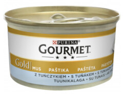 GOURMET GOLD Tuunikalapasteet kassidele 85g