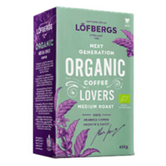 LÖFBERGS Jahvatatud kohv Organic 450g