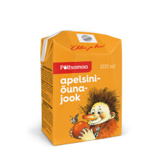 PÕLTSAMAA Põltsamaa Orange and Apple Drink 200ml