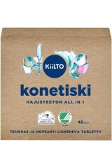 KIILTO NÖUDEPESUMASINA TABLETID LÕHNATU 42pcs