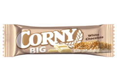 CORNY Javainis CORNY BIG su baltuoju šokoladu 40g