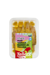 TALLEGG Fitness Broileririnnafilee vardad mango-tšilli 360g