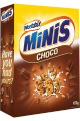 WEETABIX Minis väikesed nisuküpsised šokolaadiga 450g