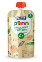 PÕNN Organic Vegetable puree with pork tenderloin 6+ 110g