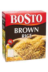 BOSTO Pruun riis 4x125 g 500g