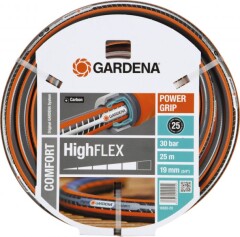 GARDENA Voolik/survekindel Comfort HighFlex Gardena Ø19mm/25m must/oranž 1pcs