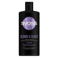 SYOSS Plaukų šampūnas Syoss BLOND&SILVER 440ml