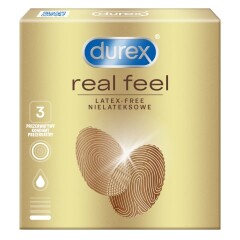 DUREX Prezervatyvai DUREX REAL FEEL N3 3pcs