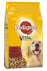 PEDIGREE Koeratoit härja ja linnuliha 7kg