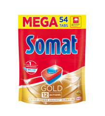SOMAT Indaplovių tabletės SOMAT GOLD 54pcs
