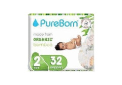 PUREBORN Mähkmed S2 3-6kg 32pcs