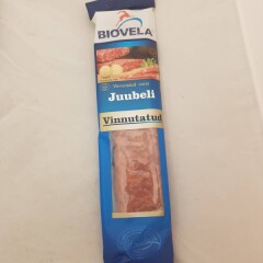 BIOVELA Vinnutatud vorst Juubeli 200g