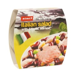 RIMI Itališkos salotos su lašiša RIMI, 220 g 220g