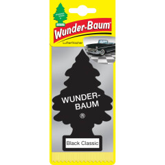 WUNDER-BAUM Automobilinis oro gaiviklis WUNDER-BAUM BLACK CLASSIC 1pcs
