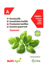 BALTIC AGRO Basil 'Genovese' 0,8 g 1pcs