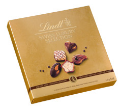 LINDT Saldainių rinkinys LINDT (SWISS LUXURY SELECTION) 145g