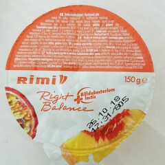RIMI Jogurts Rimi persiku marakujas 150g