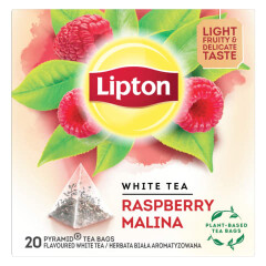 LIPTON Baltā tēja maisiņos ar Avenēm 20x1.5 30g