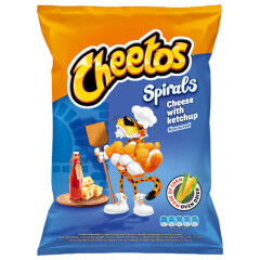 CHEETOS Kečupo ir sūrio skonio kukurūzų užkandis cheetos 145g