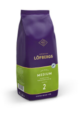 LÖFBERGS Kafijas pupiņas Medium Roast 1kg