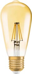 OSRAM VINTAGE Šviesios diodų lemputė Vintage, 6,5 W, E27, 650 lm, 2400K, dimeriuojama, ST51 1pcs