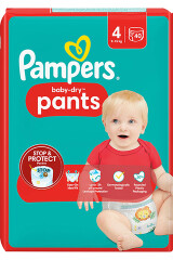 PAMPERS Püksmähkmed Baby Dry 4, 9-15kg 40pcs