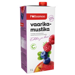 PÕLTSAMAA Põltsamaa Raspberry-Blueberry Flavoured Multifruit Nectar 1l