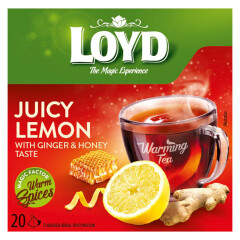 LOYD Warming tea Lemon Honey & Ginger 20ptb 20pcs