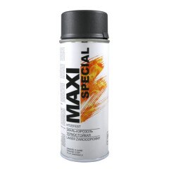 MAXI COLOR Purskiami dažai atsparūs aukštai temperatūrai Maxi Color, 800 c, antracito sp. 400ml