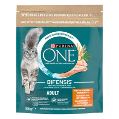 PURINA ONE Sausas kačių ėdalas ONE su vištiena 800g 800g