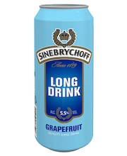 SINEBRYCHOFF Gin Long Drink Grapefruit 5,5% prk 0,5l