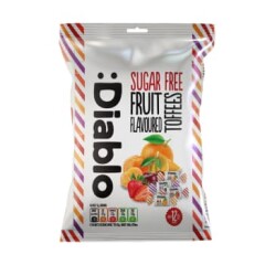DIABLO SUGAR-FREE FRUIT CREAM CANDY 75g