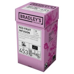 BRADLEY'S Organic Red Fruit Infusion tee 25x1,5g (ümbrik) 37,5g