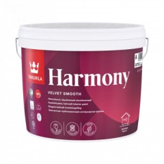 TIKKURILA Sienų ir lubų dažai TIKKURILA HARMONY, C bazė, visiškai matiniai, 2,7 l 2,7l