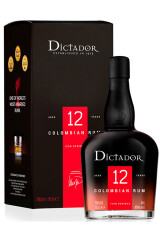 DICTADOR Colombian rum 12 gadu kārbā 700ml