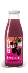FRUUTI Fruuti Organic raspberry banana smoothie, 750 ml 750ml