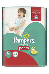 PAMPERS BD pants 5 püksmähe 12-18 kg 36pcs