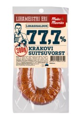 MAKS & MOORITS 77,7% Krakovi suitsuvorst 0,3kg