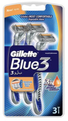 GILLETTE Raseerija Gillette Blue3 3tk 3pcs