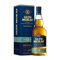 GLEN MORAY Viskis 12 YO Speyside single, 40%, (dėž.) 700ml