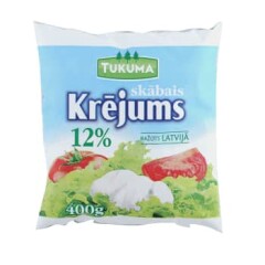 BALTAIS skabais krejums BALTAIS plēvē 12% 400g