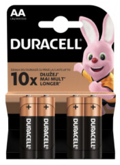 DURACELL Patareid AA 4pcs