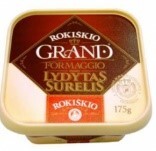 ROKIŠKIO GRAND Melted cheese spread "Rokiškio GRAND" 23% 175 g 175g