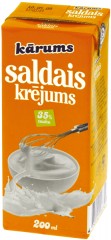 KARUMS Saldais krejums KĀRUMS 35% 200g 200ml