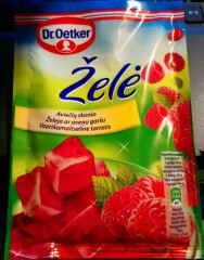 DR.OETKER Raspberry flavored jelly 77g