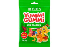 ROSHEN Želējas konfektes Gummi Mini Bear 70g