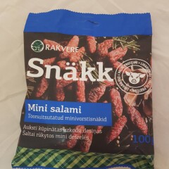 RAKVERE Mini salami snäkk 100g