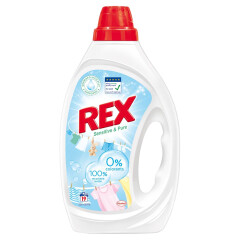 REX Veļas mazgāšanas līdzeklis Sensetive 855ml